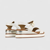 Bulbul Ladies Comfort Sandal HAR051 White