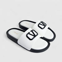 Bulbul Ladies Comfort Slide White HAR067