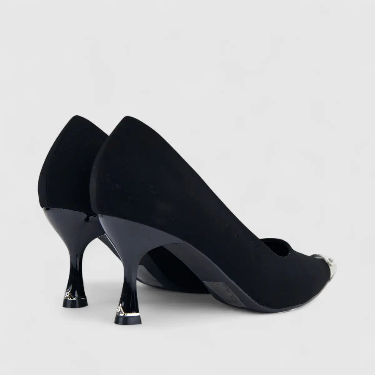 Bulbul Ladies Dress Court Shoe LU031 Black