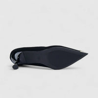 Bulbul Ladies Dress Court Shoe LU031 Black