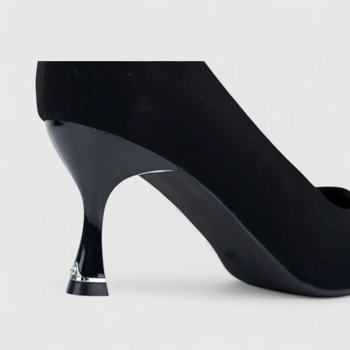Bulbul Ladies Dress Court Shoe LU031 Black