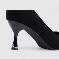 Bulbul Ladies Dress Court Shoe LU031 Black