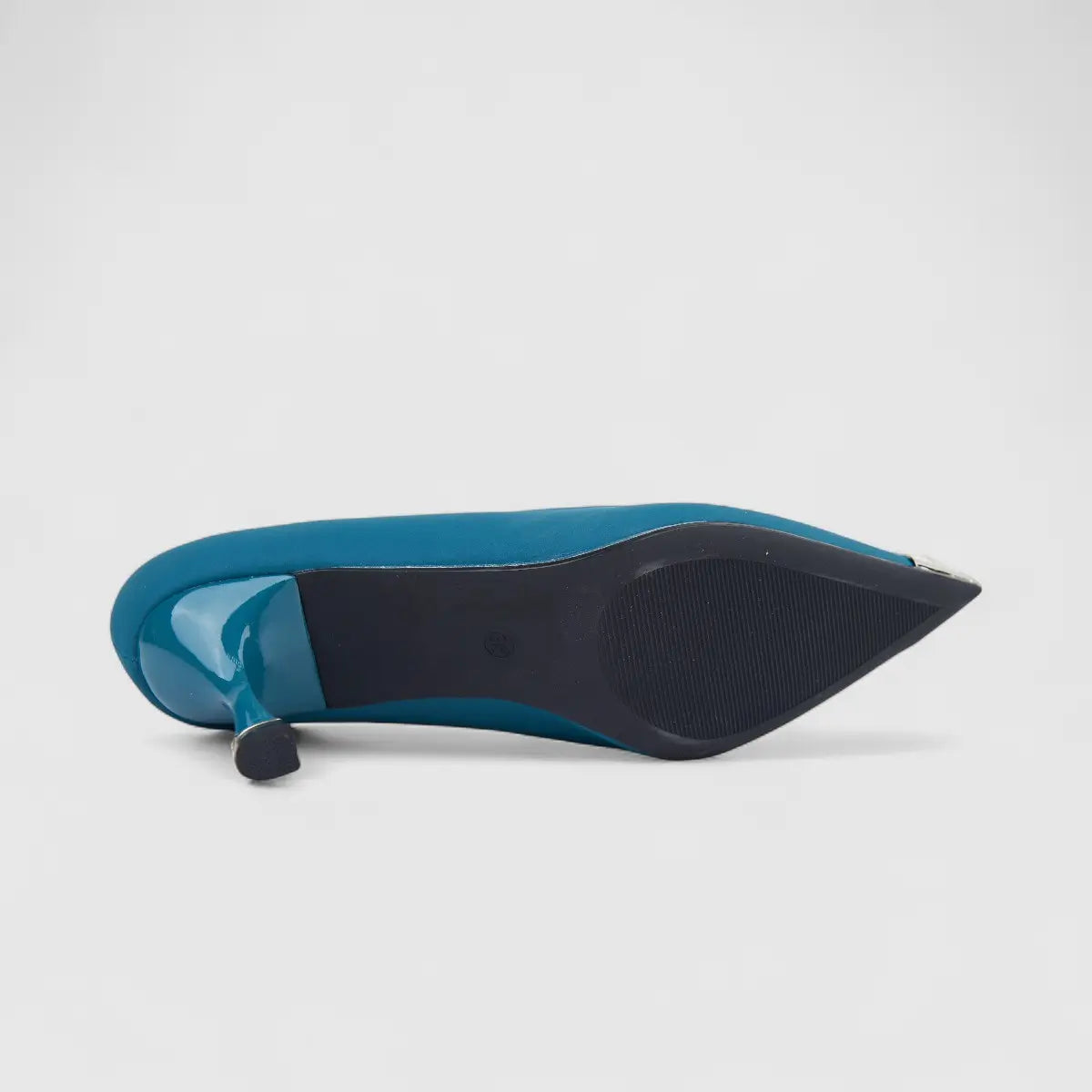 Bulbul Ladies Dress Court Shoe LU031 Blue