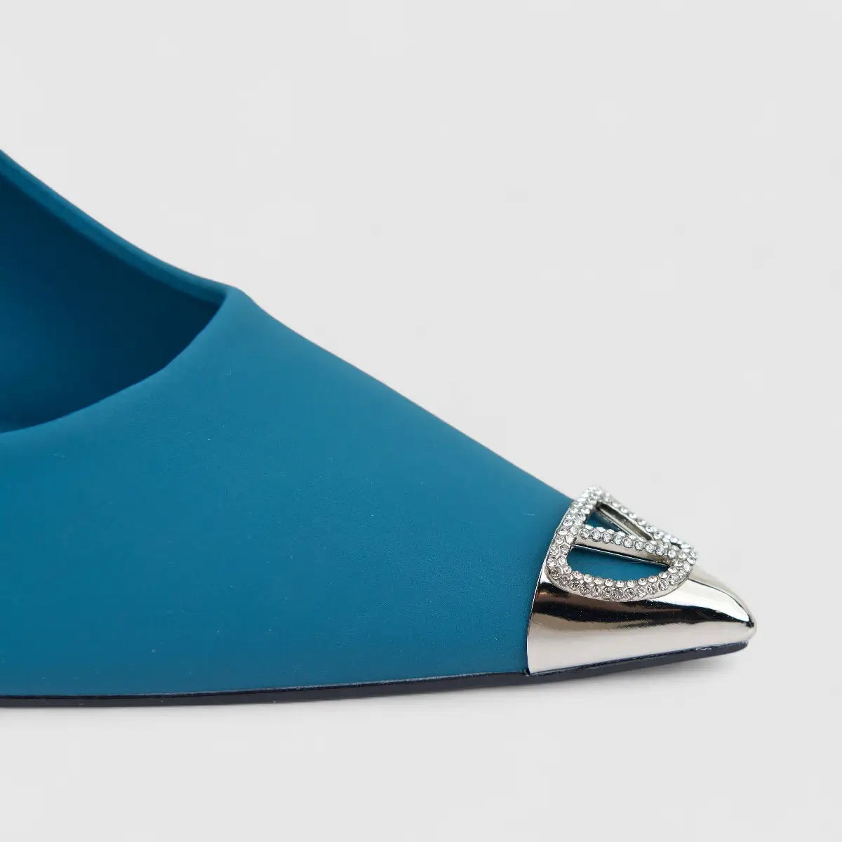 Bulbul Ladies Dress Court Shoe LU031 Blue