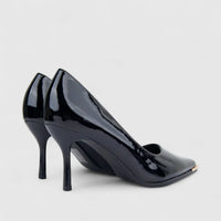 Bulbul Ladies Dress Court Shoe LU029 Black