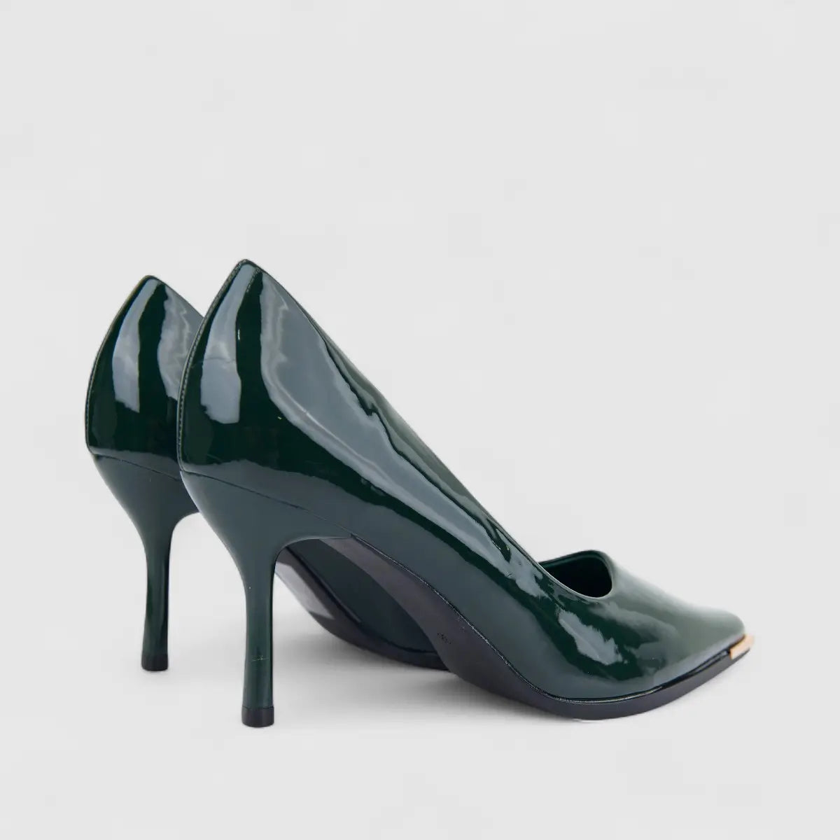 Bulbul Ladies Dress Court Shoe LU029 Green