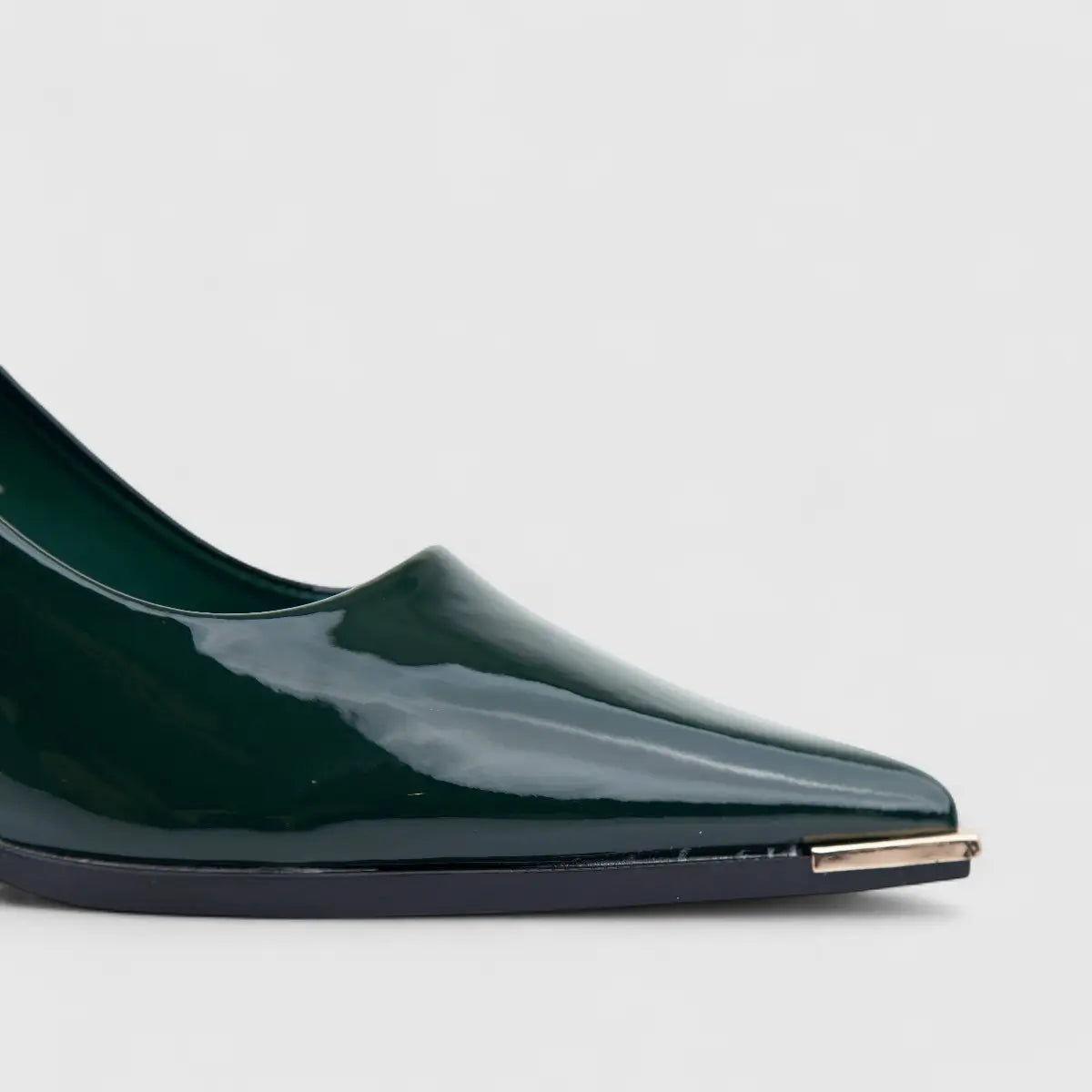 Bulbul Ladies Dress Court Shoe LU029 Green