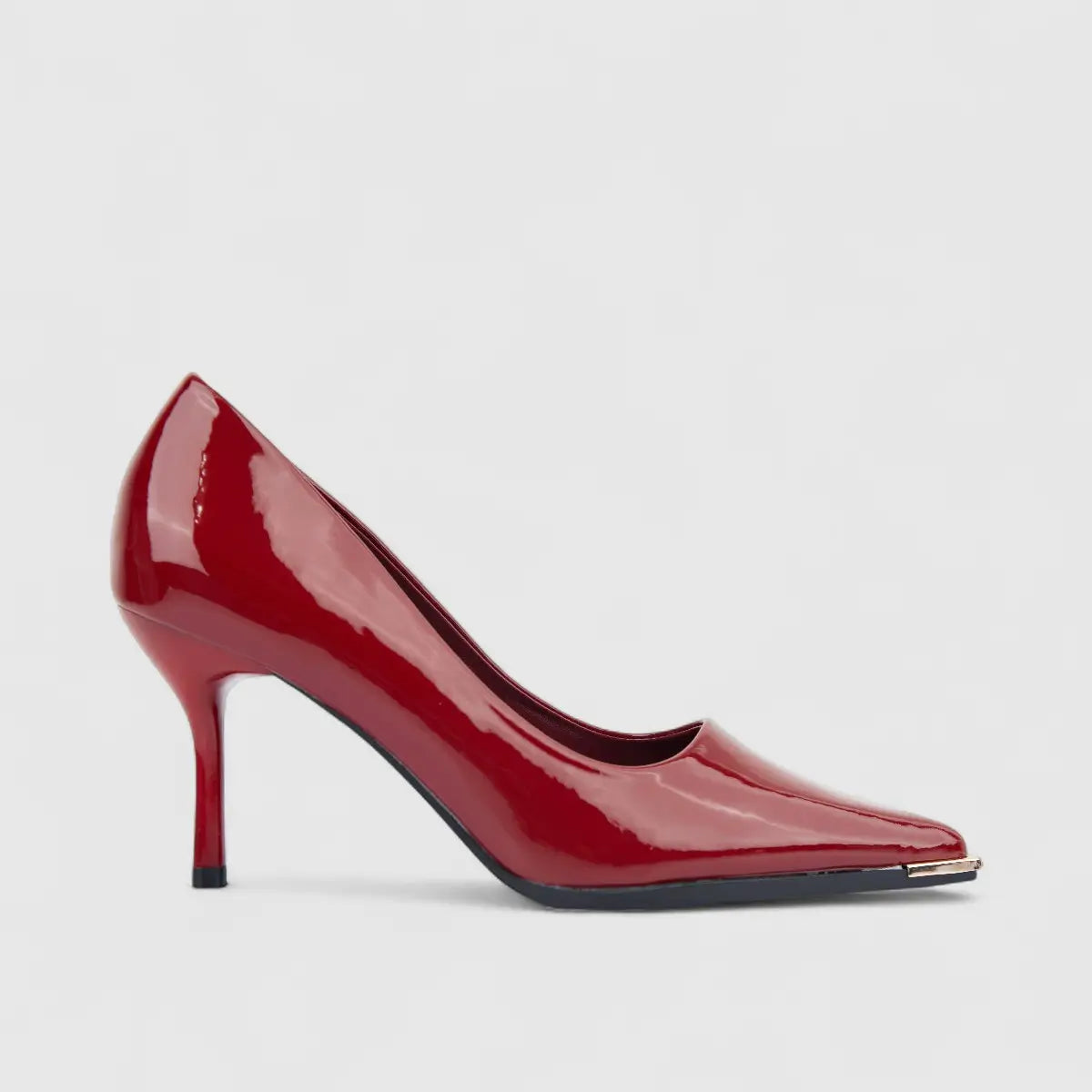 Bulbul Ladies Dress Court Shoe LU029 Maroon