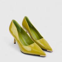 Bulbul Ladies Dress Court Shoe LU029 Yellow