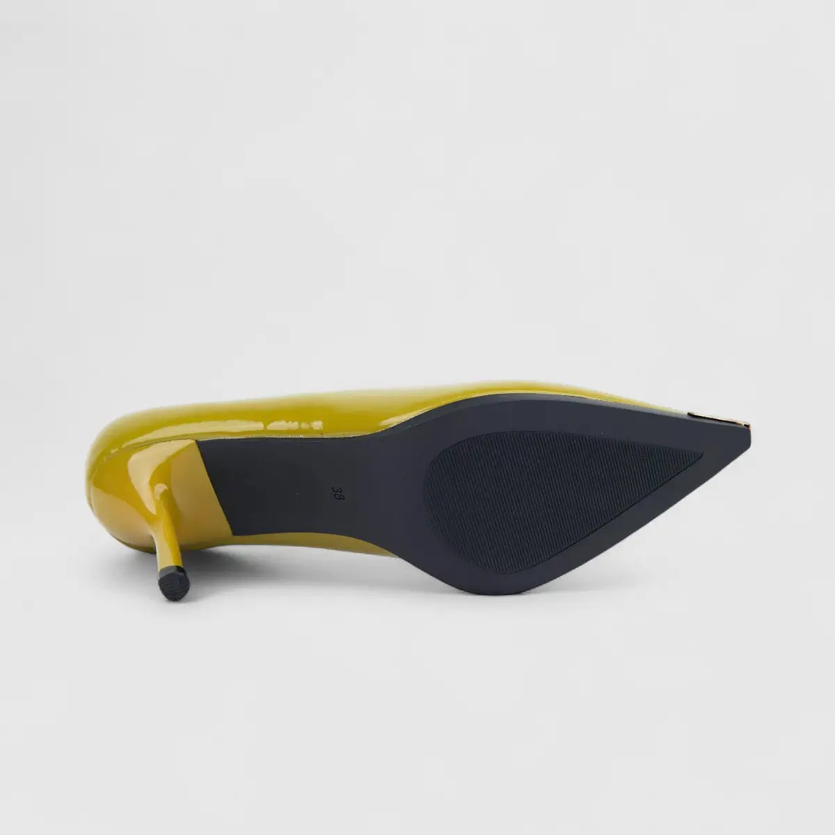 Bulbul Ladies Dress Court Shoe LU029 Yellow