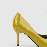 Bulbul Ladies Dress Court Shoe LU029 Yellow