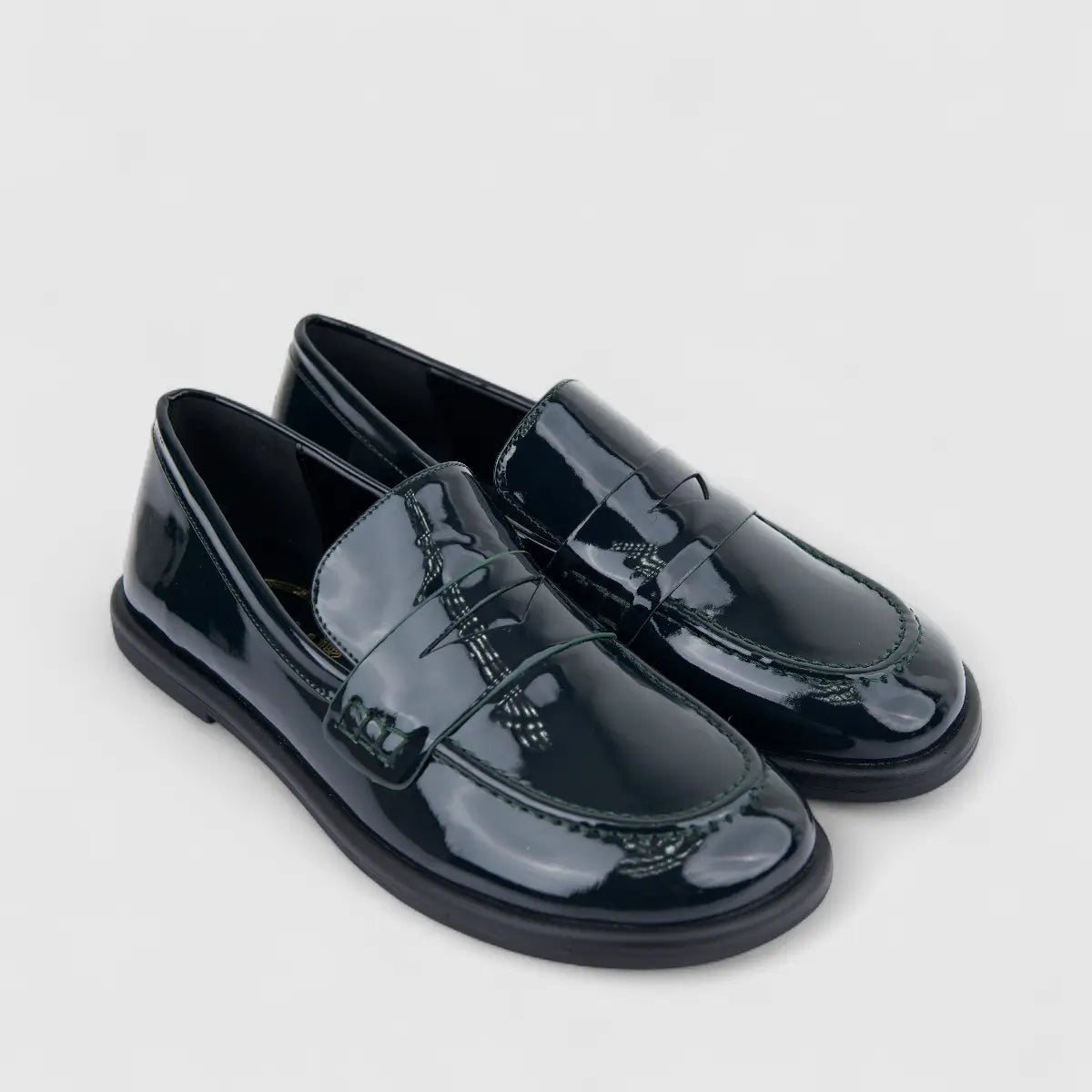 Bulbul Ladies Dress Loafer Green CAR26-21