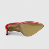 Bulbul Ladies Dress Stiletto Court Shoe Red CAR26-24