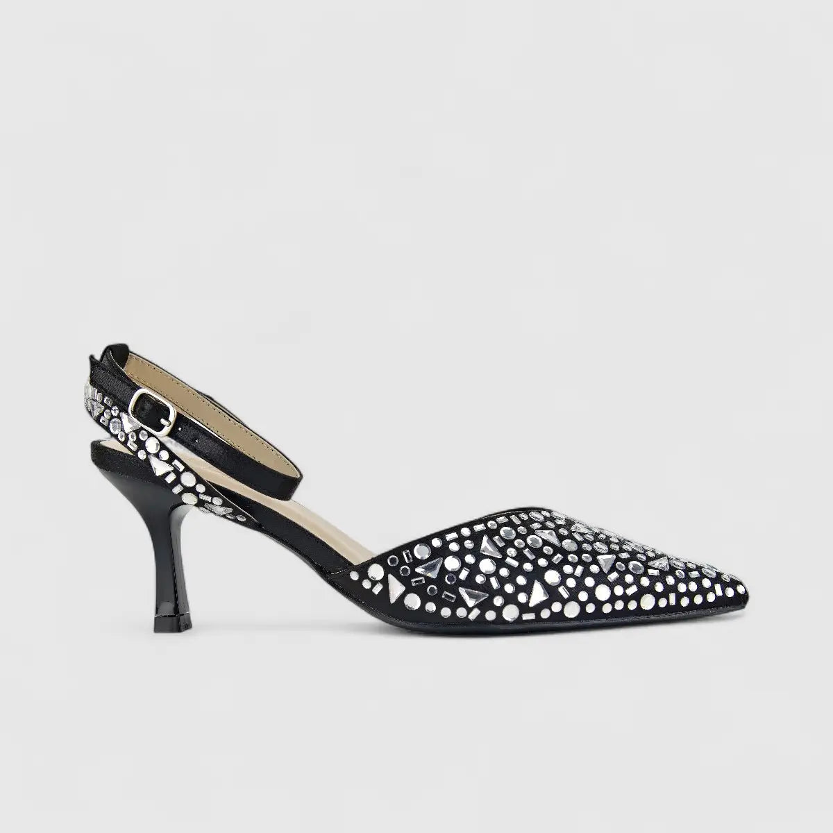 Bulbul Ladies Evening Court HAR034 Black