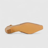 Bulbul Ladies Evening Sling Back HAR030 Champagne