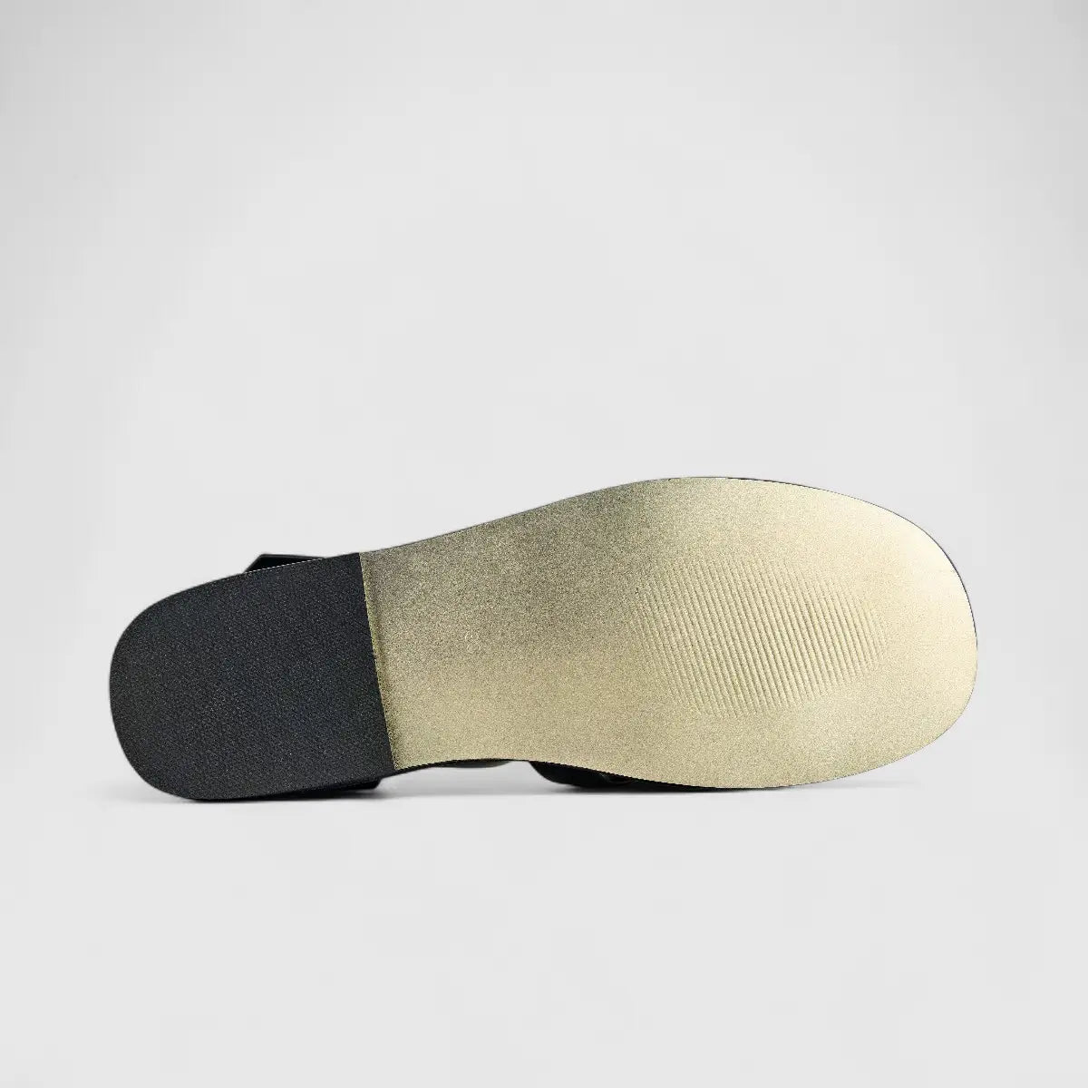 Bulbul Ladies Fisherman  Sandal CAR-001 Black