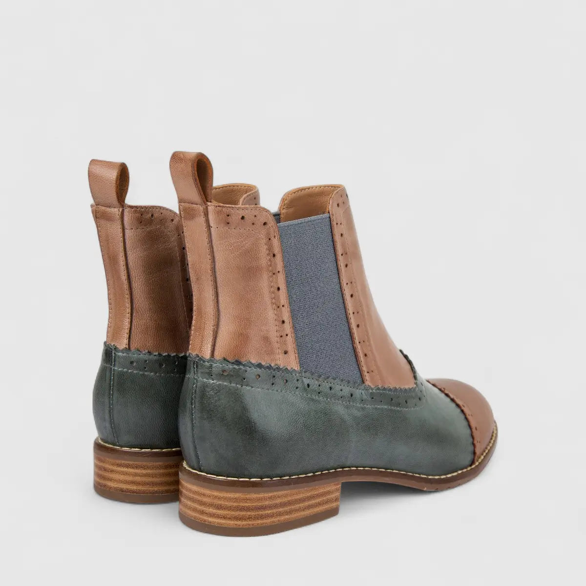 Bulbul Ladies Leather Chelsea Boot Multi LSF-09