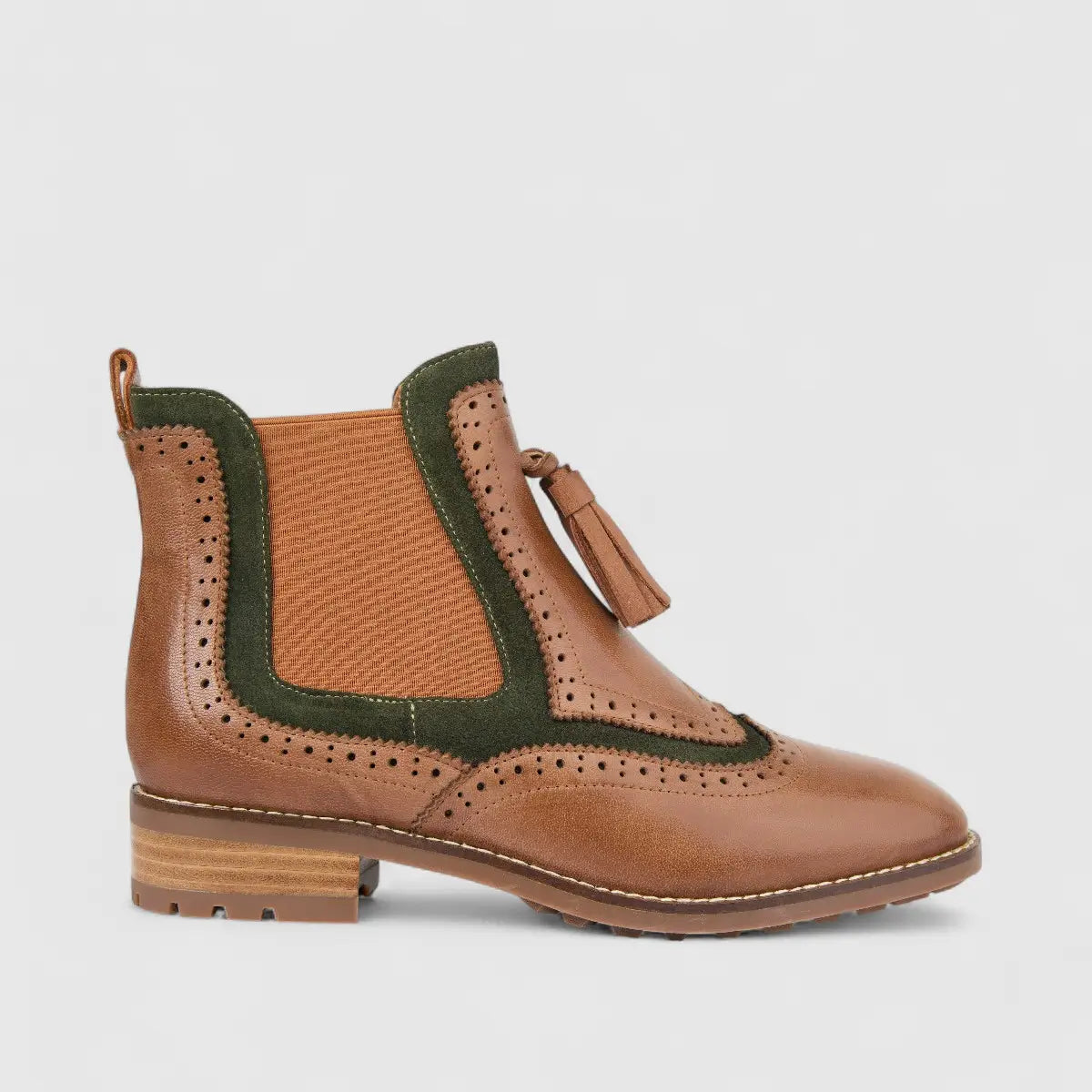 Bulbul Ladies Leather Chelsea Boot Multi LSF-08
