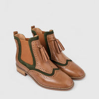 Bulbul Ladies Leather Chelsea Boot Multi LSF-08