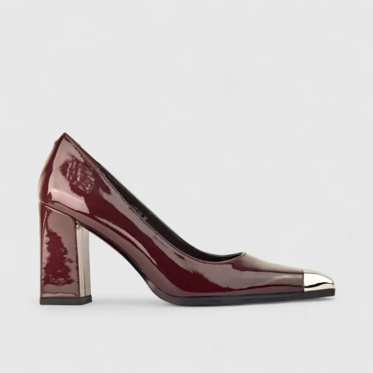 Bulbul Ladies Leather Court Shoe LAR-09 Maroon
