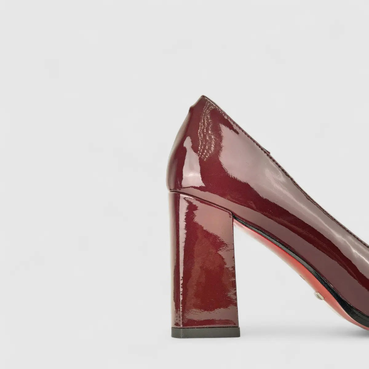 Bulbul Ladies Leather Court Shoe LAR-09 Maroon