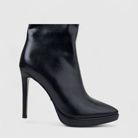 Bulbul Ladies Long Stiletto Heel Boot Black CAR26-14