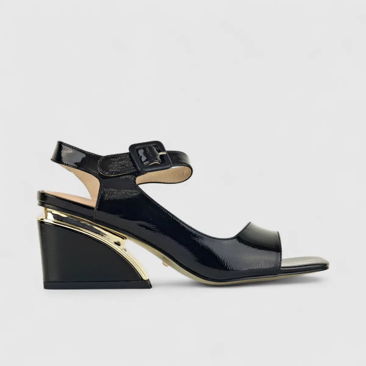 Bulbul Ladies Wedge CAR-016 Black