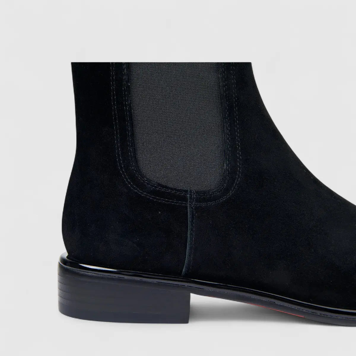 Bulbul Ladies Leather Chelsea Boot Black LAR26-1
