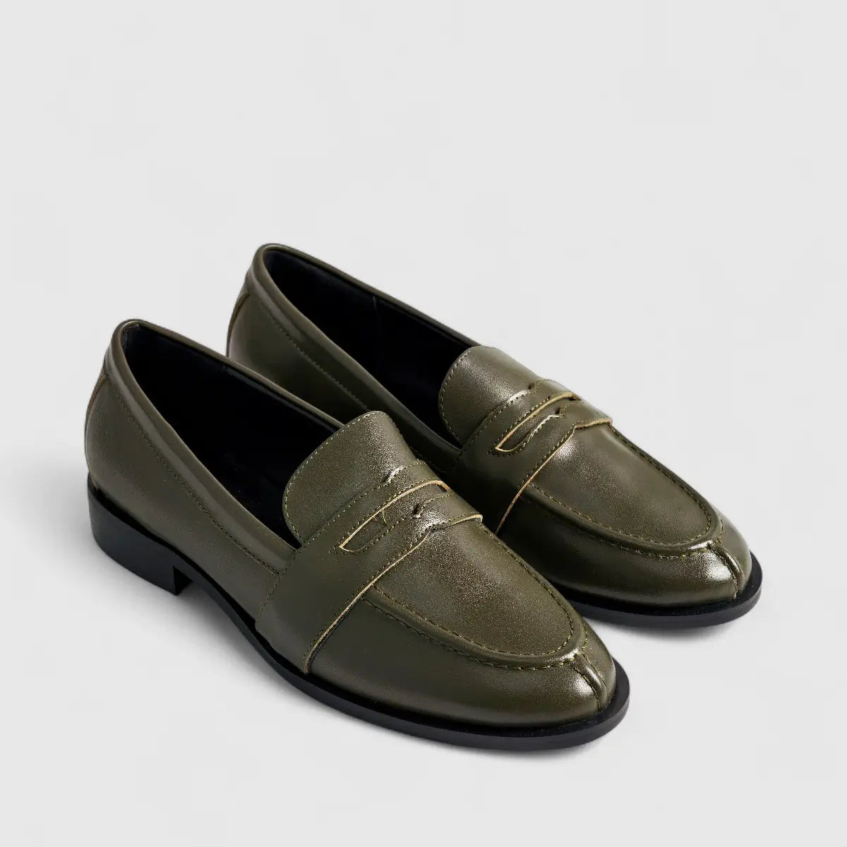 Bulbul Leather Loafers Black LAR6018 Loafers | familyshoecentre
