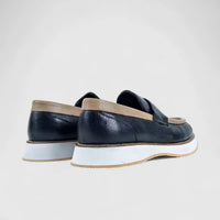 Bulletti Chunky Sole Loafers Black 96-286 BC5 Oxfords | familyshoecentre