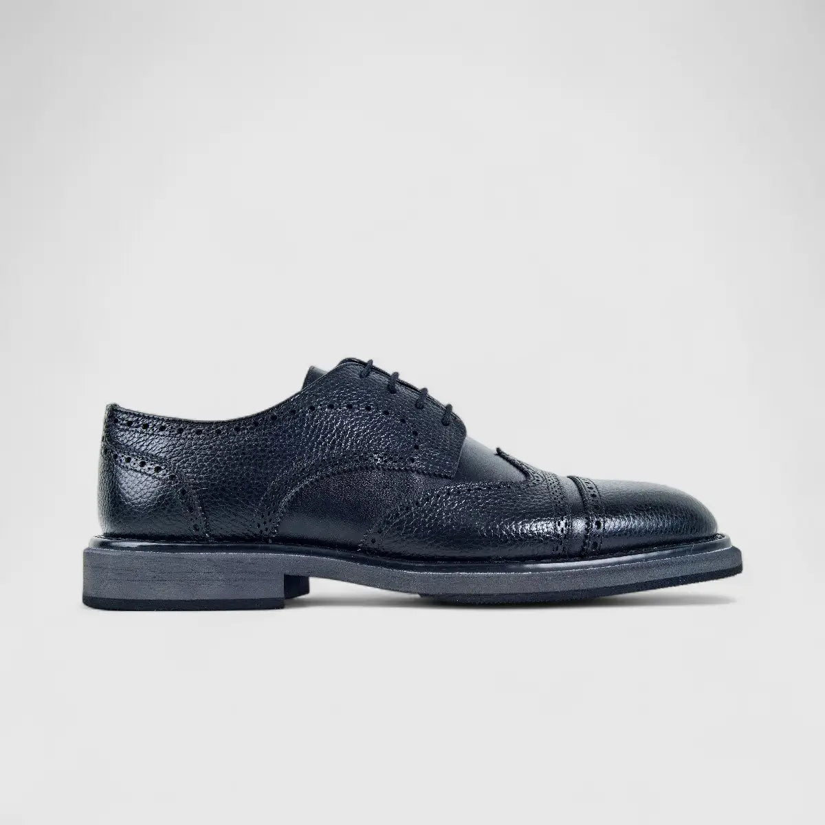 Bulletti Chunky Sole Oxfords Black 96-251 BC4 Oxfords | familyshoecentre