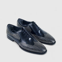 Bulletti Dress Oxfords Studs Black 123-86 BC11 Oxfords | familyshoecentre