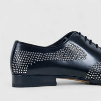 Bulletti Dress Oxfords Studs Black 123-86 BC11 Oxfords | familyshoecentre
