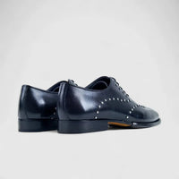 Bulletti Dress Oxfords Studs Black 123-88 BC12 Oxfords | familyshoecentre