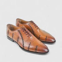 Bulletti Dress Oxfords Tan 2-775 BC14 Oxfords | familyshoecentre