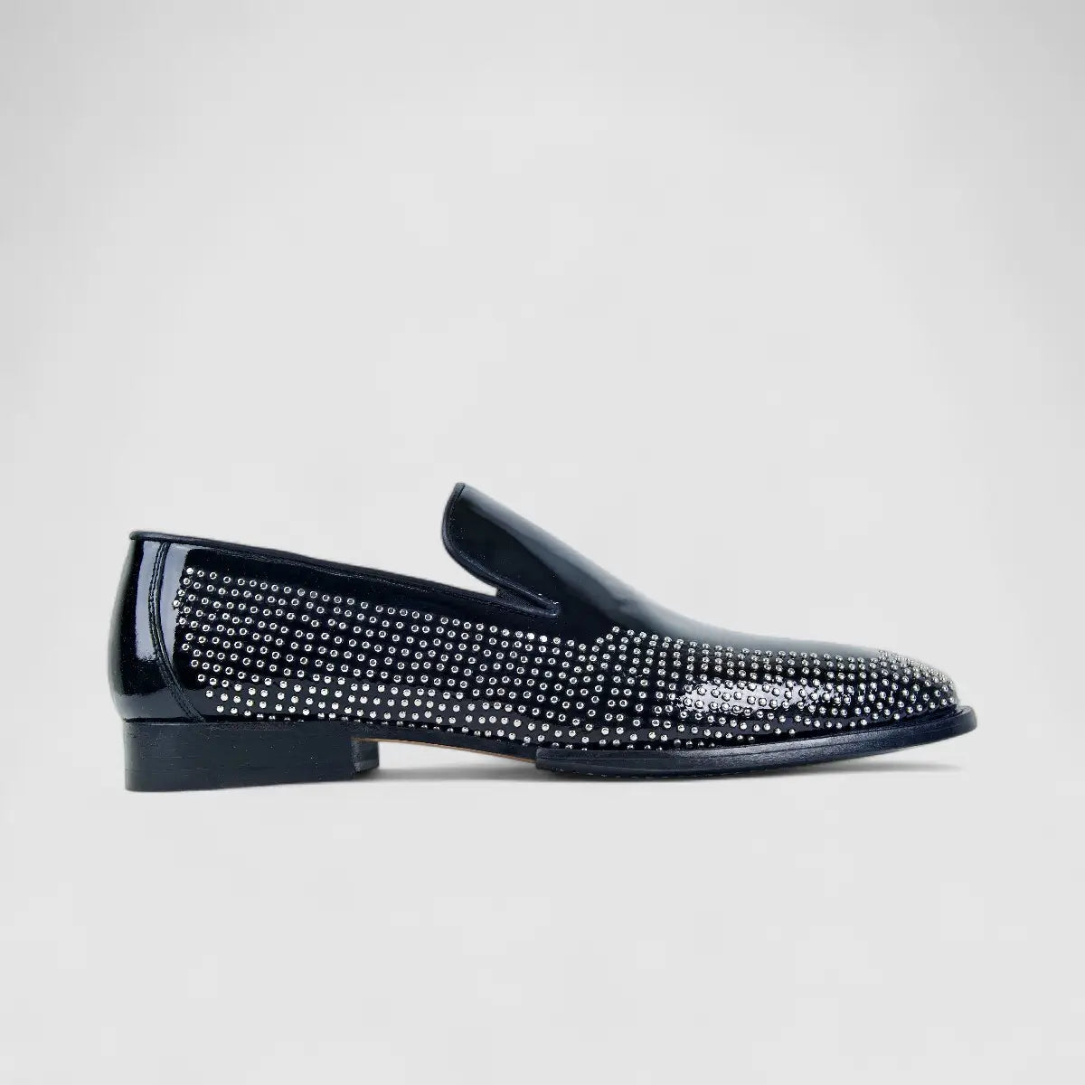 Bulletti Dress Slip On Studs Black 2-276 BC10 Oxfords | familyshoecentre