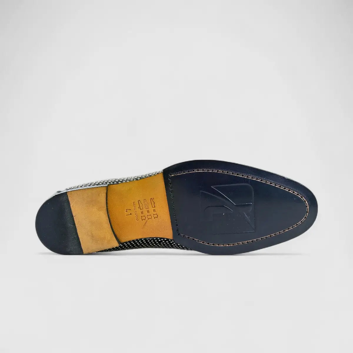 Bulletti Dress Slip On Studs Black 2-276 BC10 Oxfords | familyshoecentre