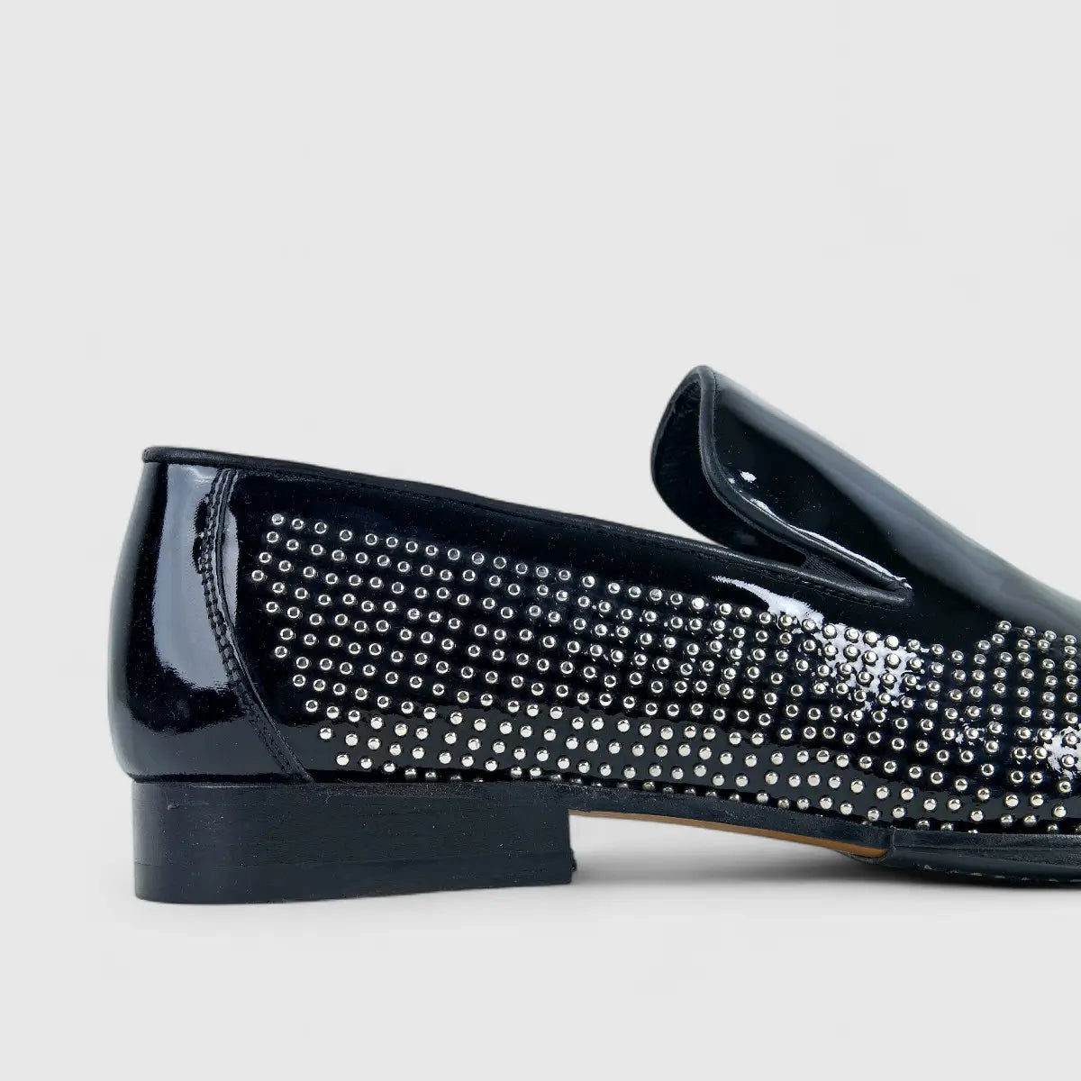 Bulletti Dress Slip On Studs Black 2-276 BC10 Oxfords | familyshoecentre