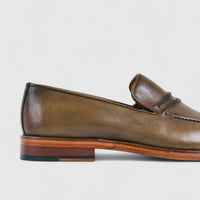 Bulletti Dress Slip Ons Walnut 2-450 BC21 Oxfords | familyshoecentre
