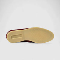 Bulletti Ladies Suede Loafer W2406080 Red BL5 Loafers | familyshoecentre