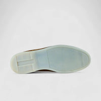 Bulletti Leather Nubuck Slip On Loro Tan Loafers | familyshoecentre