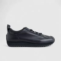 Bulletti Men's Leather Sneaker W2409050 Enzo Black BK18