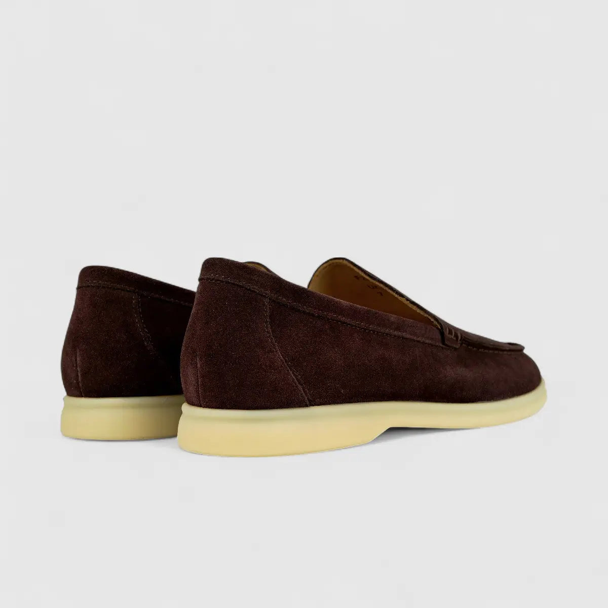 Bulletti Men's Suede Loafer F2406048 Coffee BK11 Loafers | familyshoecentre