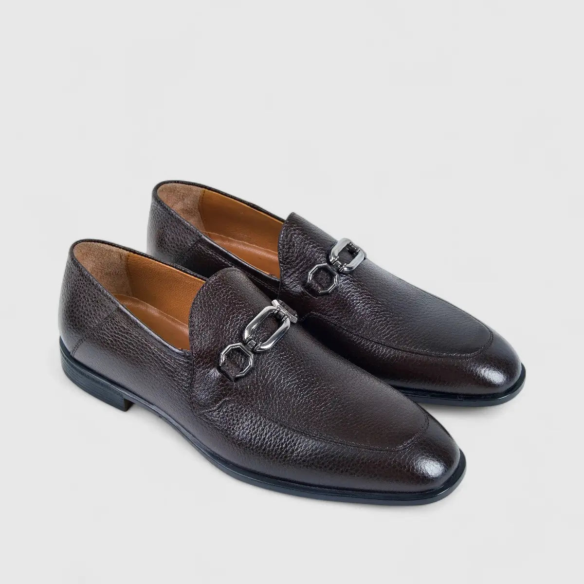 Bulletti Slip On Loafers Brown 130-24 BC23 Oxfords | familyshoecentre