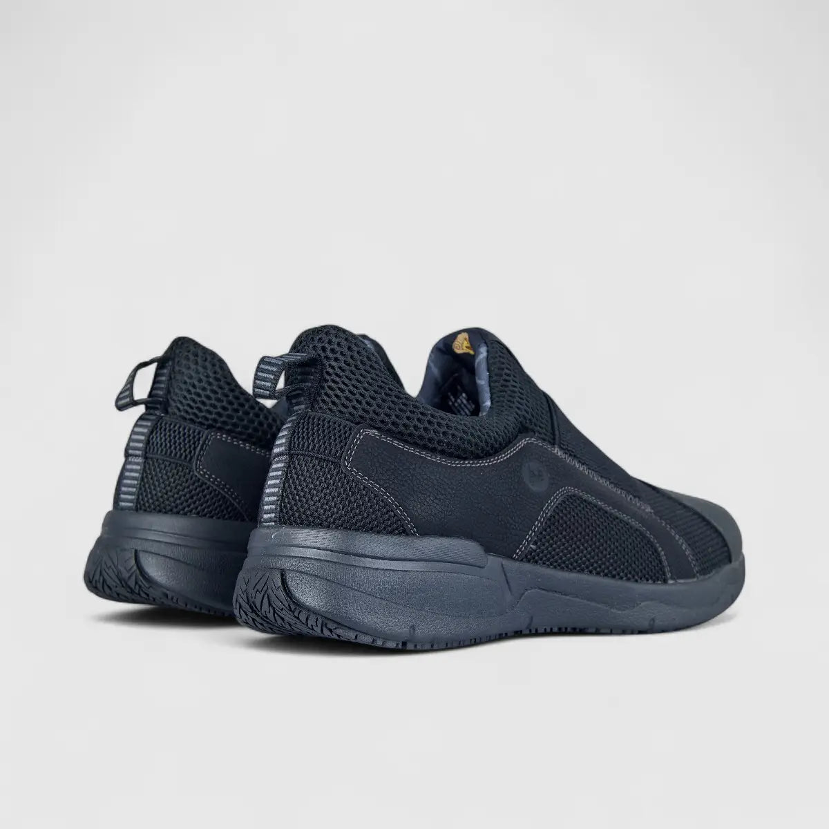 Nunn Bush Men's Grazie Comfort Slip On 181155/001 Black NB9 Sneakers | familyshoecentre