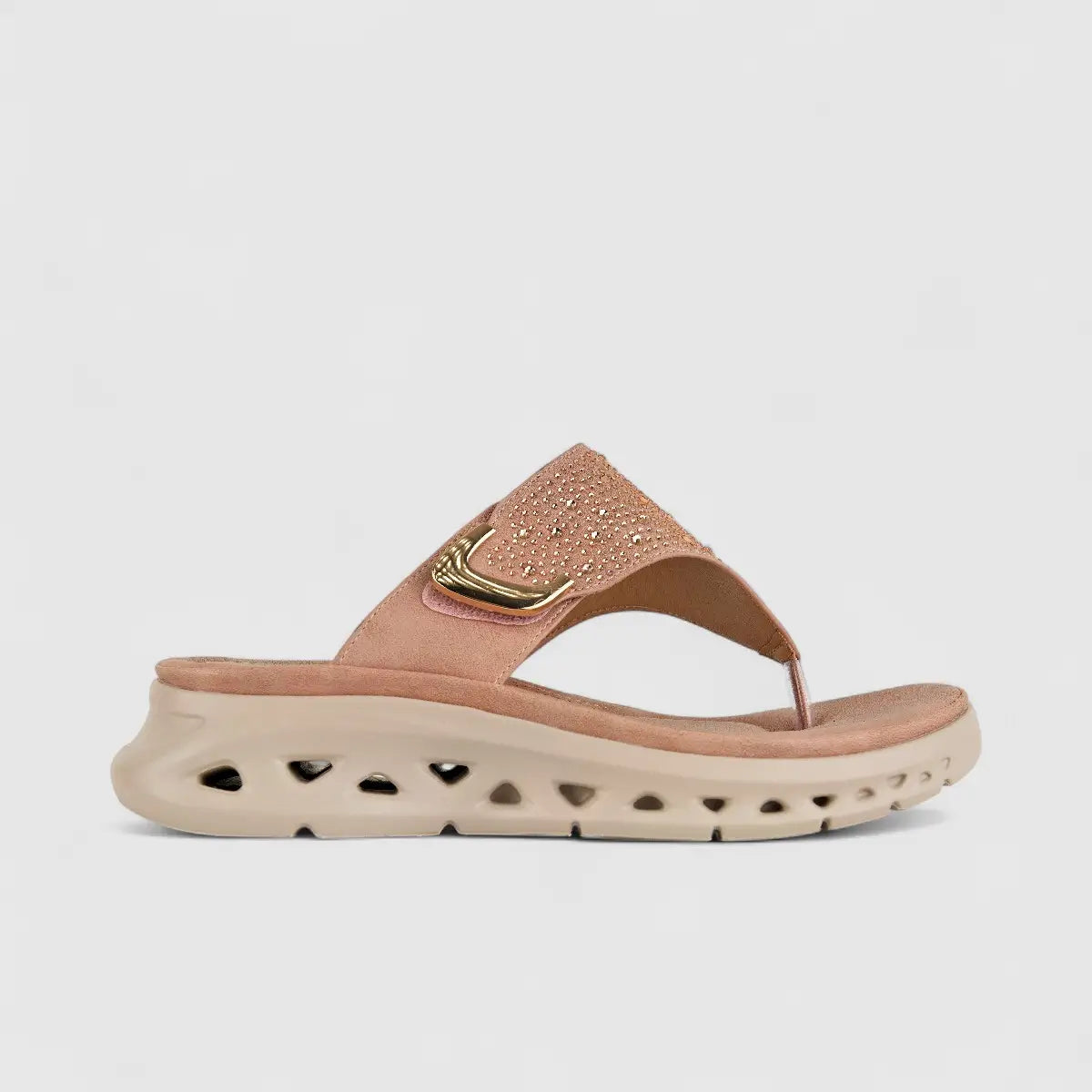 Bulbul Ladies Comfort Sandal HAR027 Pink