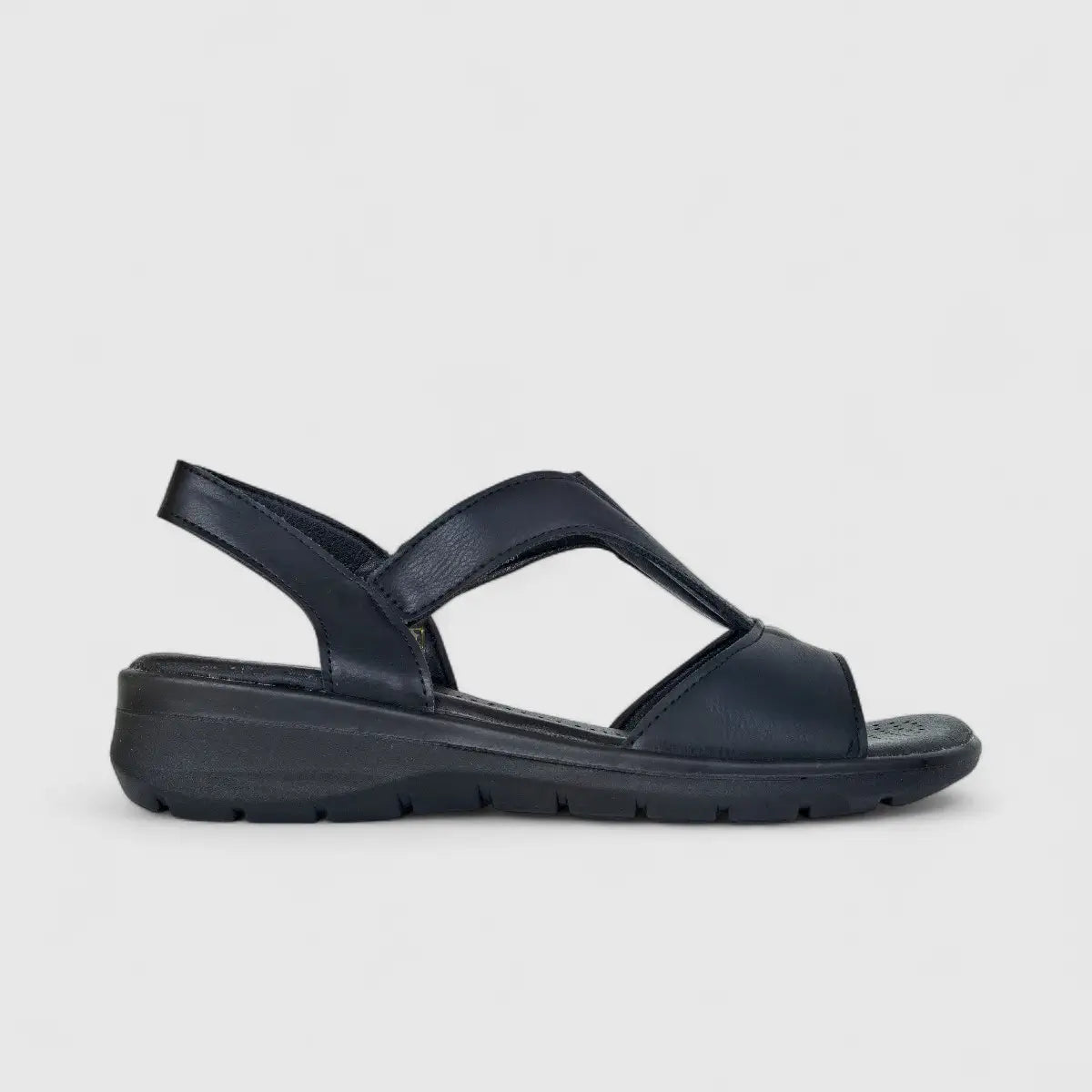 Hush Puppies Soft Style Ladies Comfort Sandal Oberta Mono SSL01557 Black SS369