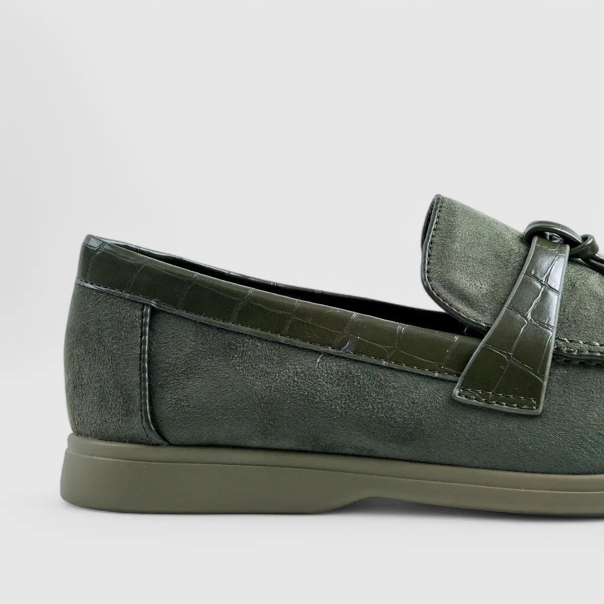 Footwork Casual Loafers Olive 01676 Loafers | familyshoecentre