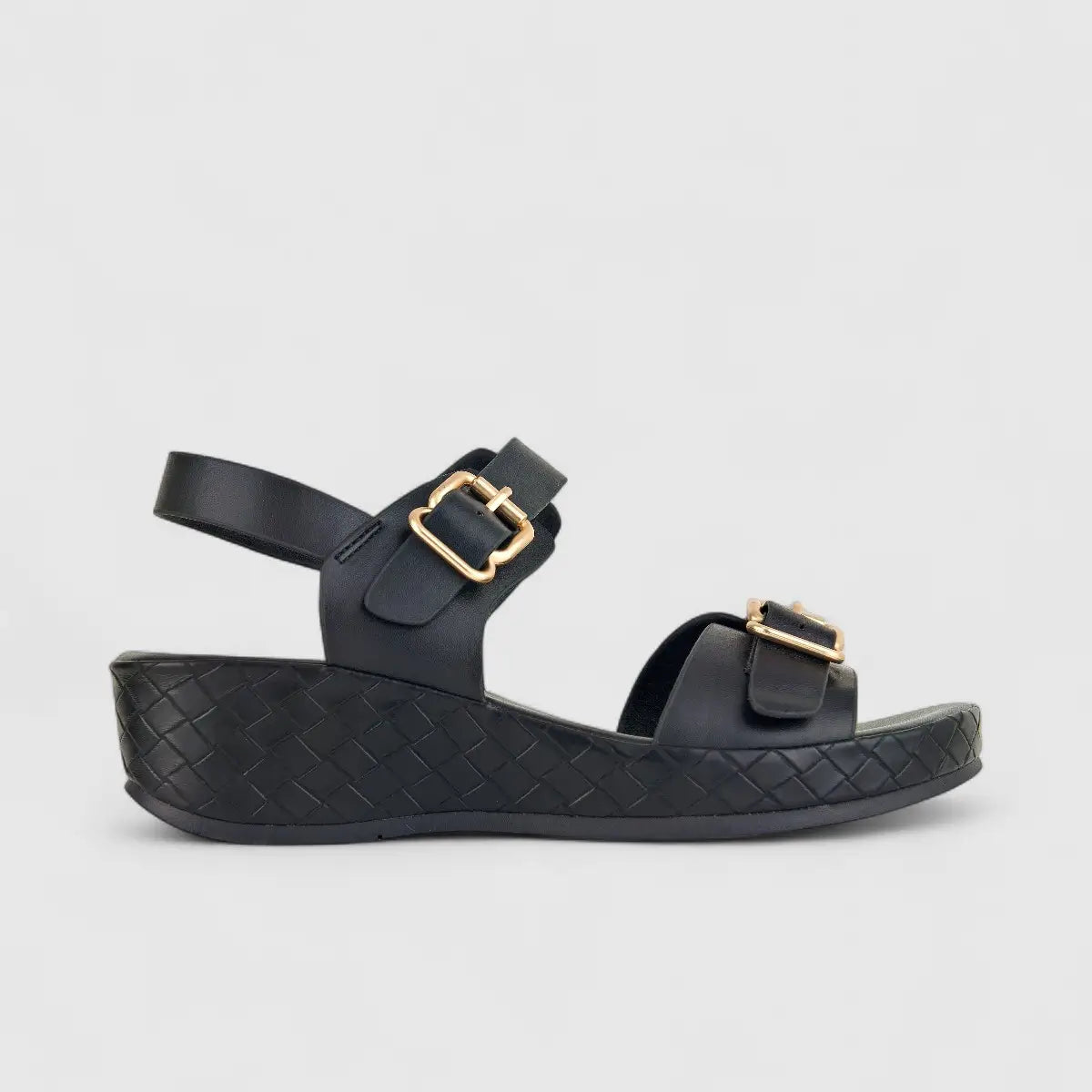 Bulbul Ladies Comfort Sandal HAR050 Black
