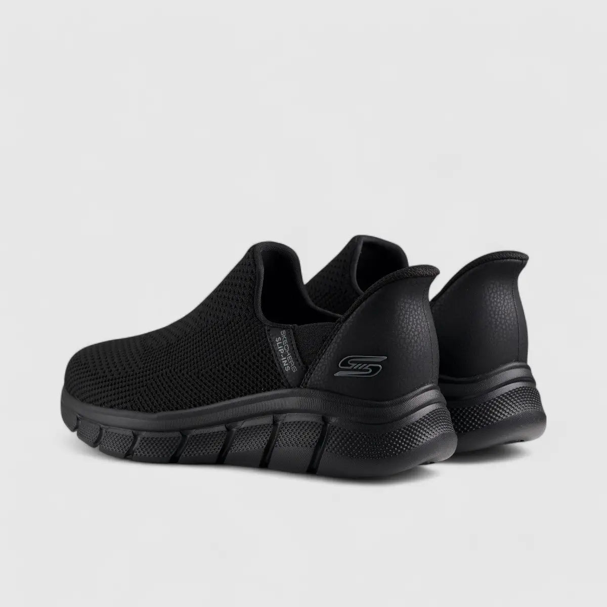 Skechers Comfort Slip Ons Black 118306 Slip-ons | familyshoecentre